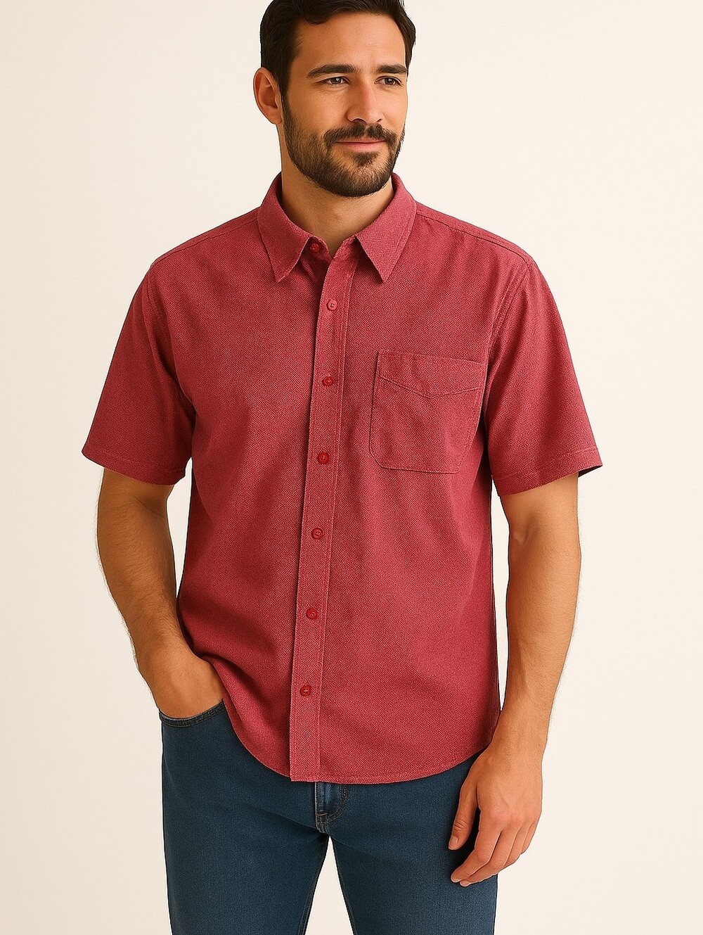 Red short sleeves 3X shirt. Air Walk.